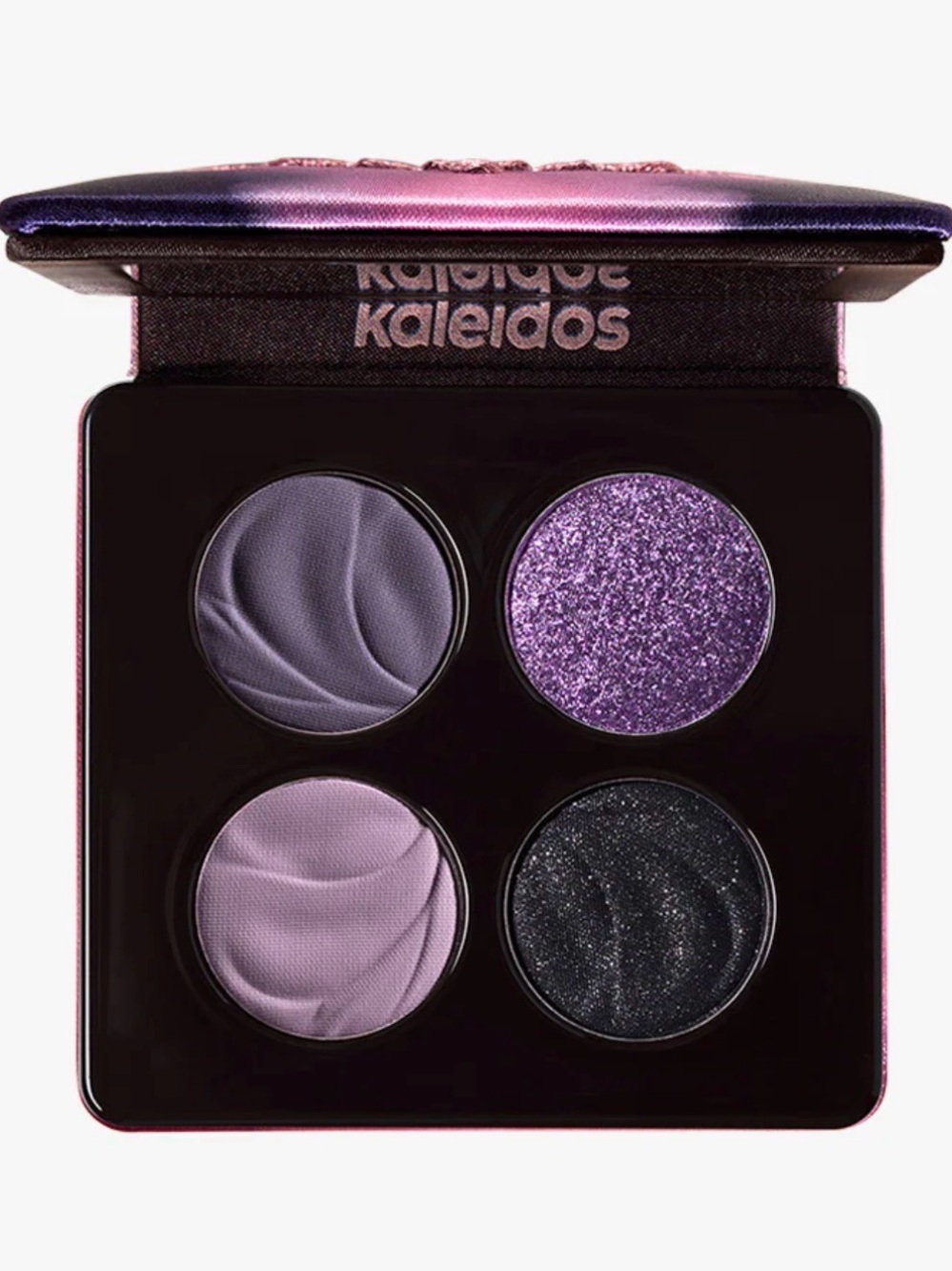 Kaleidos Twilight Rush Purple Eyeshadow Quad Palette - Shimmer & Matte